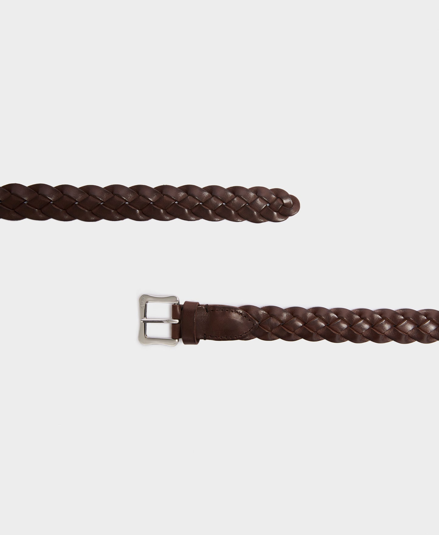 Envelope Buckle Wide Plaited Belt - 25mm