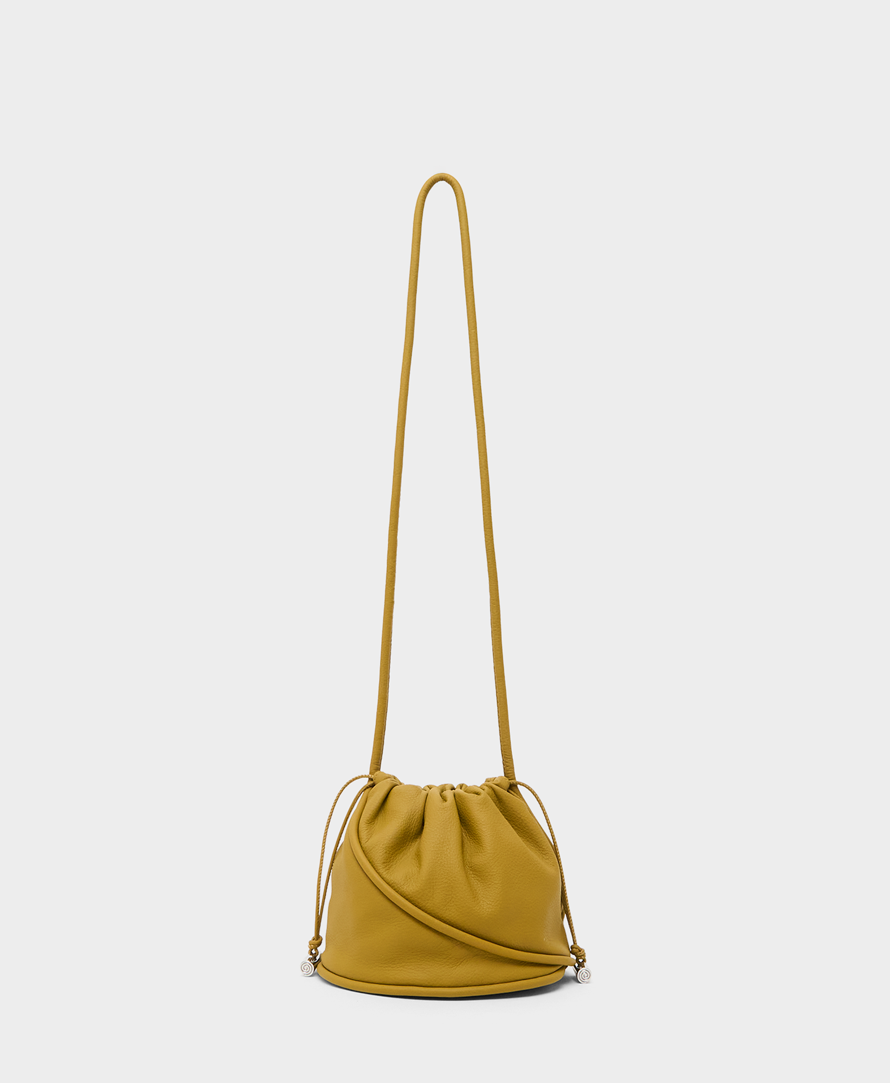 Designer Ochre Escargot Bag | J&M Davidson