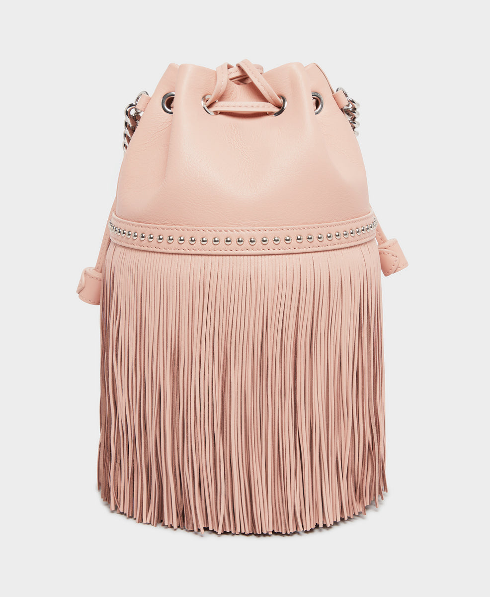 Designer Soft Pink Medium Fringe Carnival Bag | Ju0026M Davidson