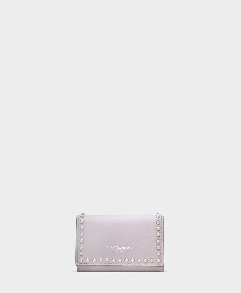 Designer Light Grey Wallet | J&M Davidson