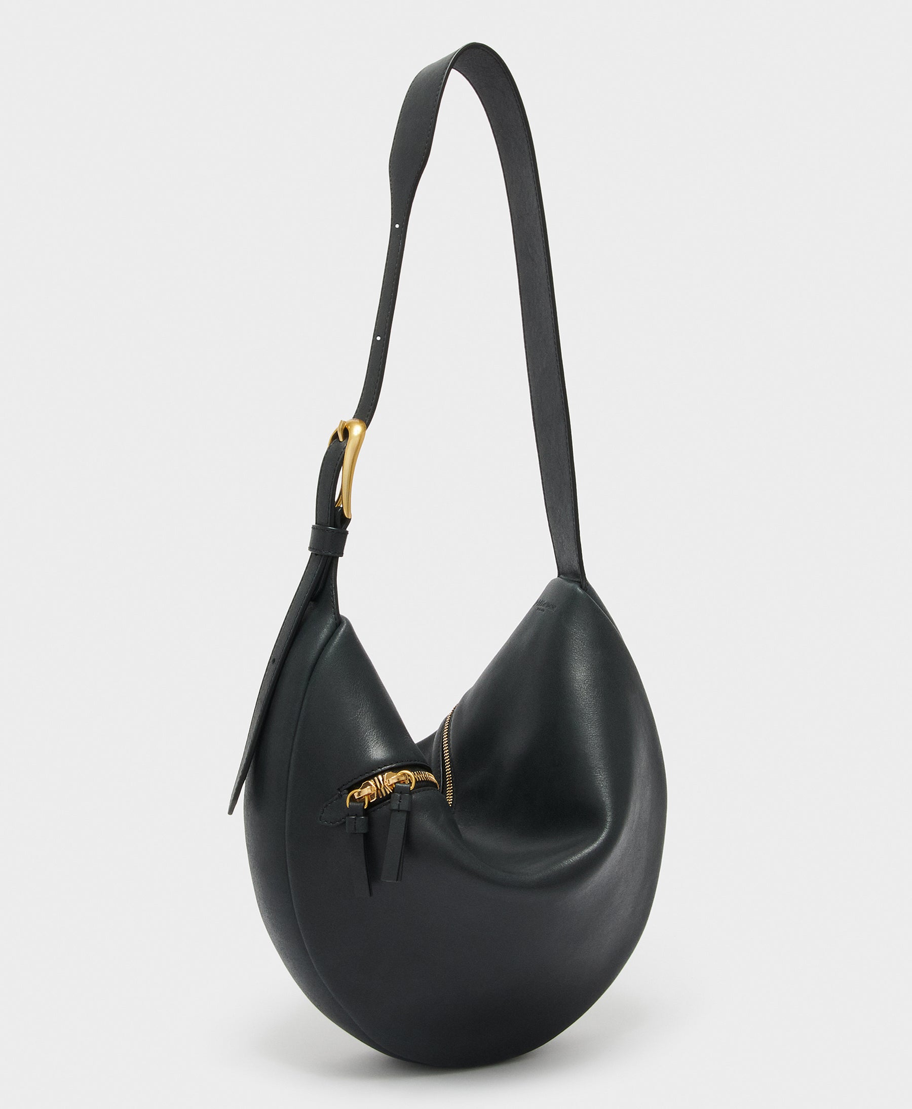 Designer Black Big Twist Bag | J&M Davidson