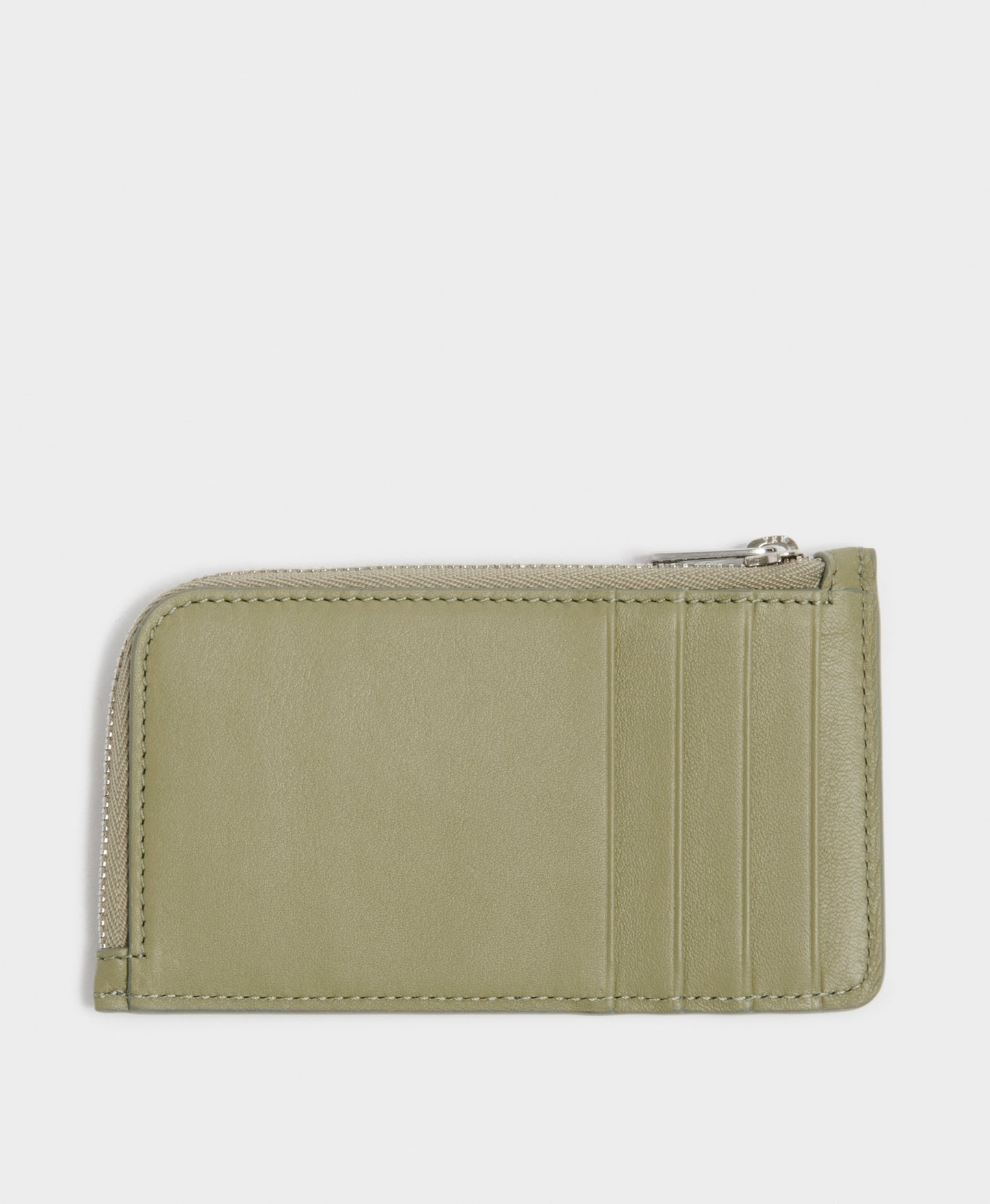 Bicolour Zip Card Holder