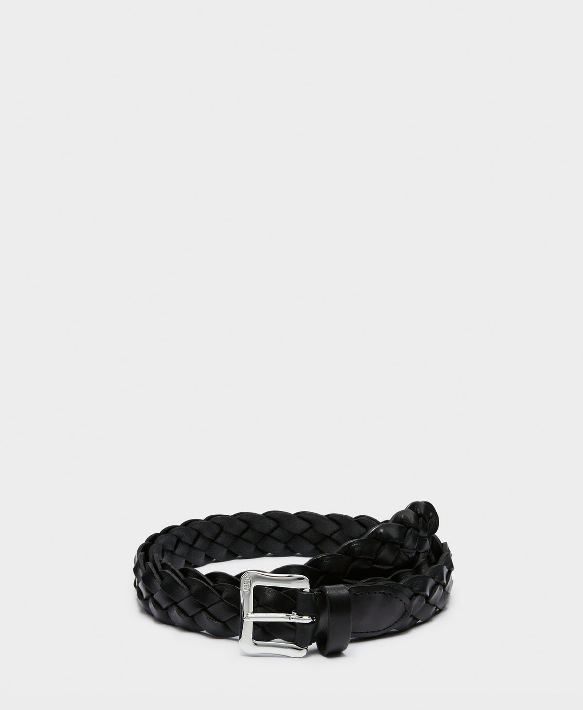 Envelope Buckle Wide Plaited Belt 25mm