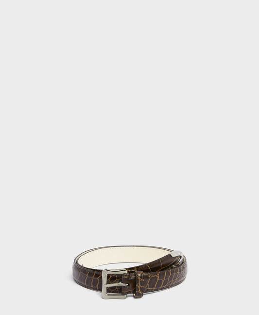 Envelope Buckle Tip End Belt -25mm