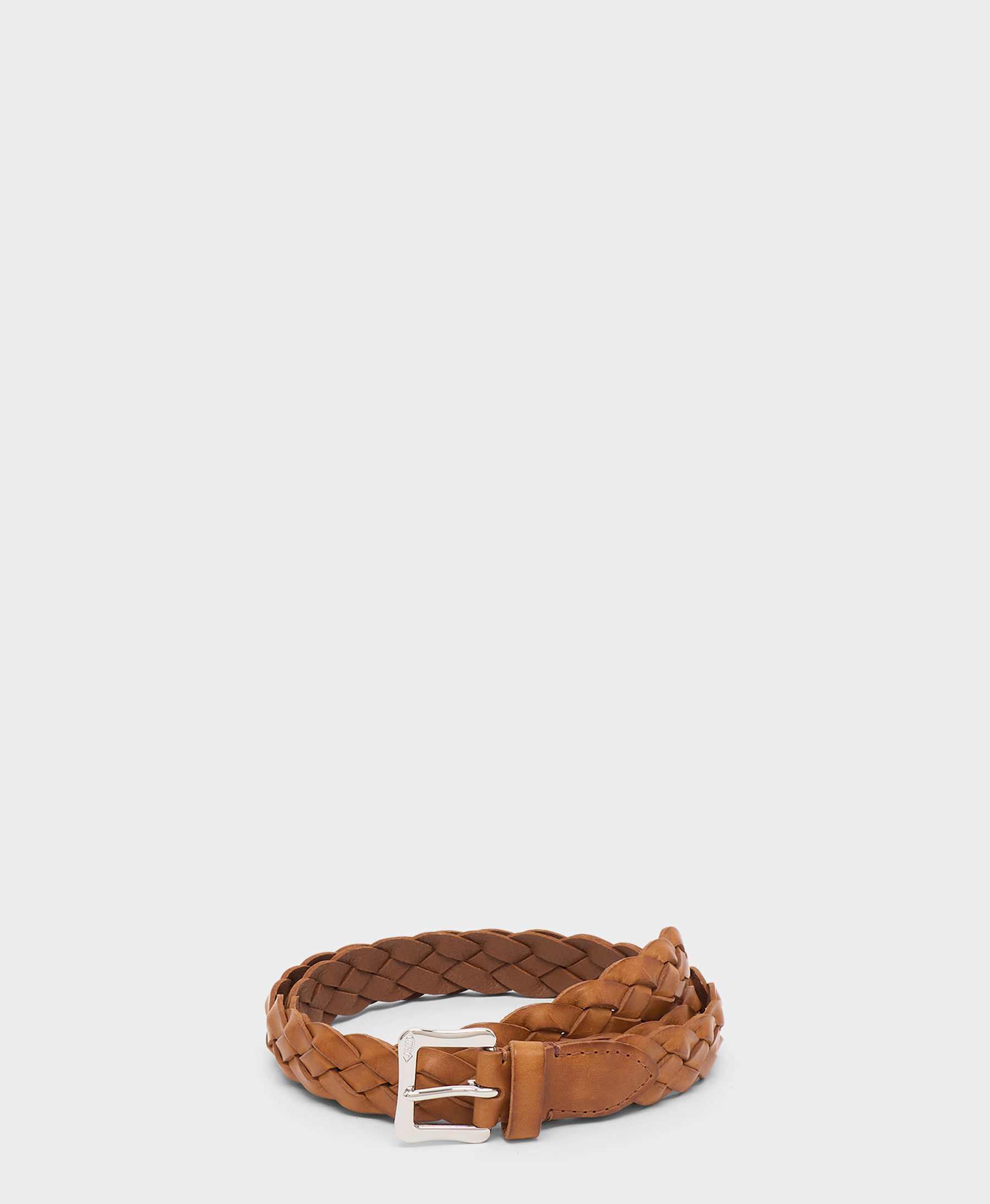 Envelope Buckle Wide Plaited Belt - 25mm