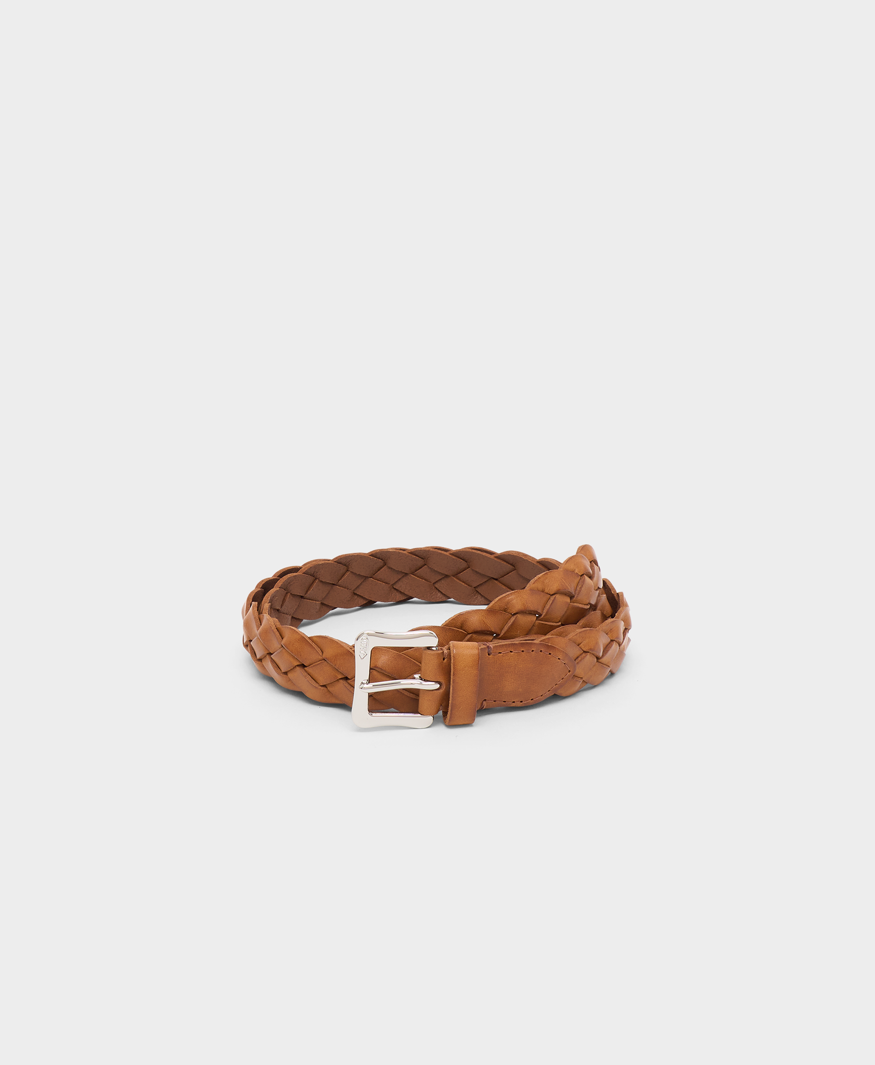 Envelope Buckle Wide Plaited Belt - 25mm