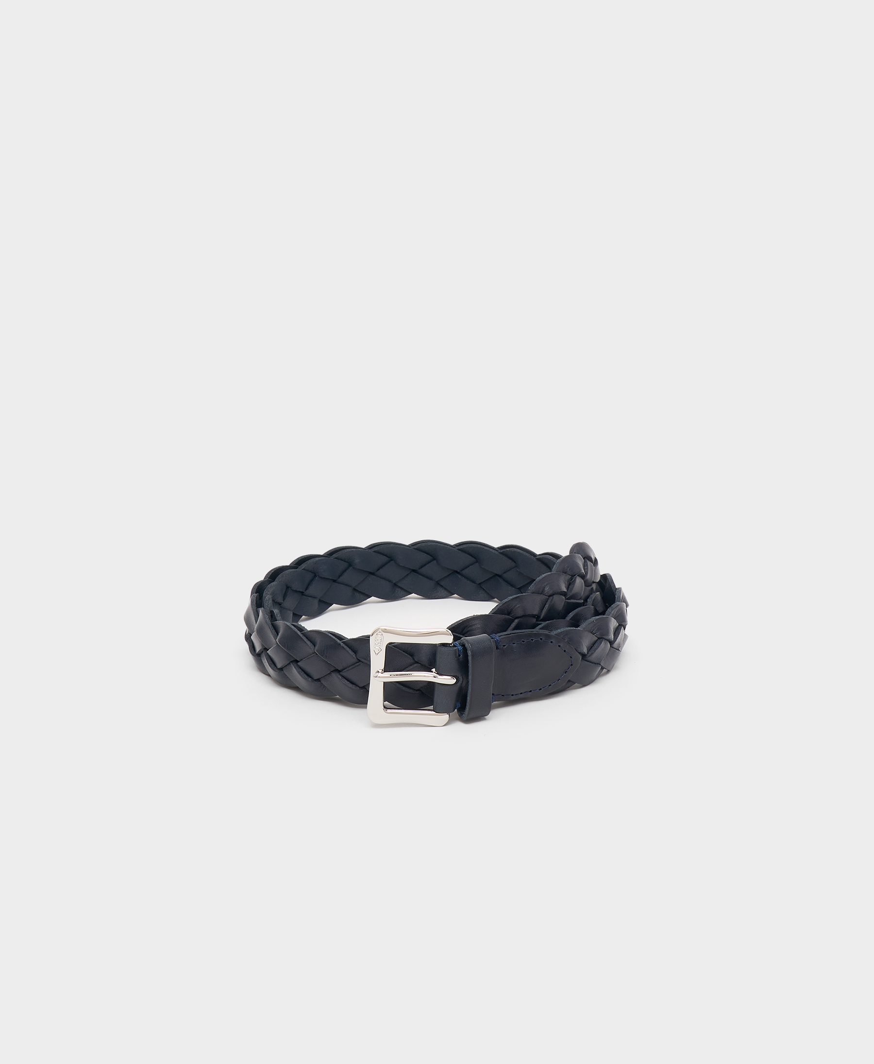 Envelope Buckle Wide Plaited Belt - 25mm