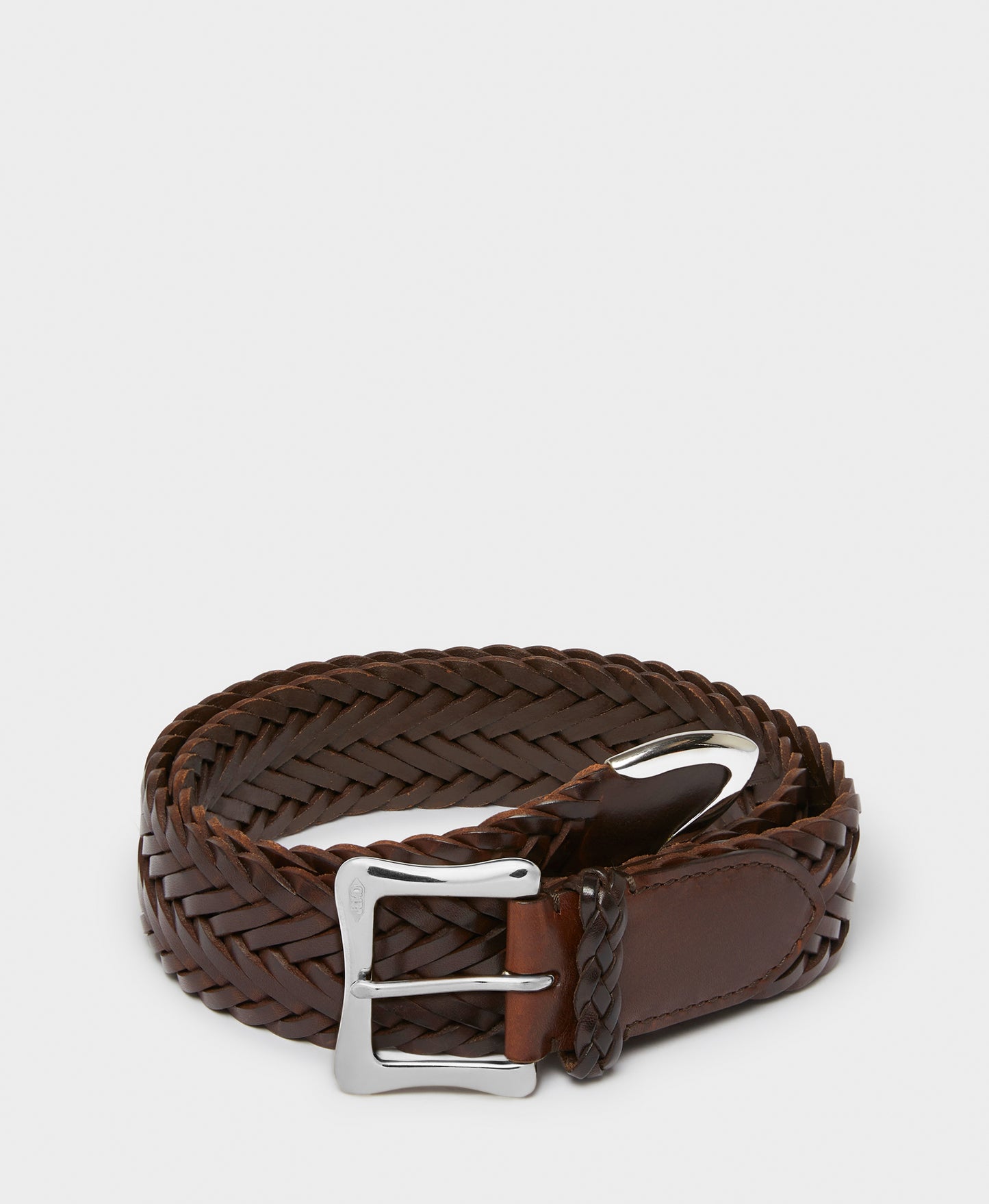 Plaited Belt with Envelope Buckle Tip End - 30mm (SS26)