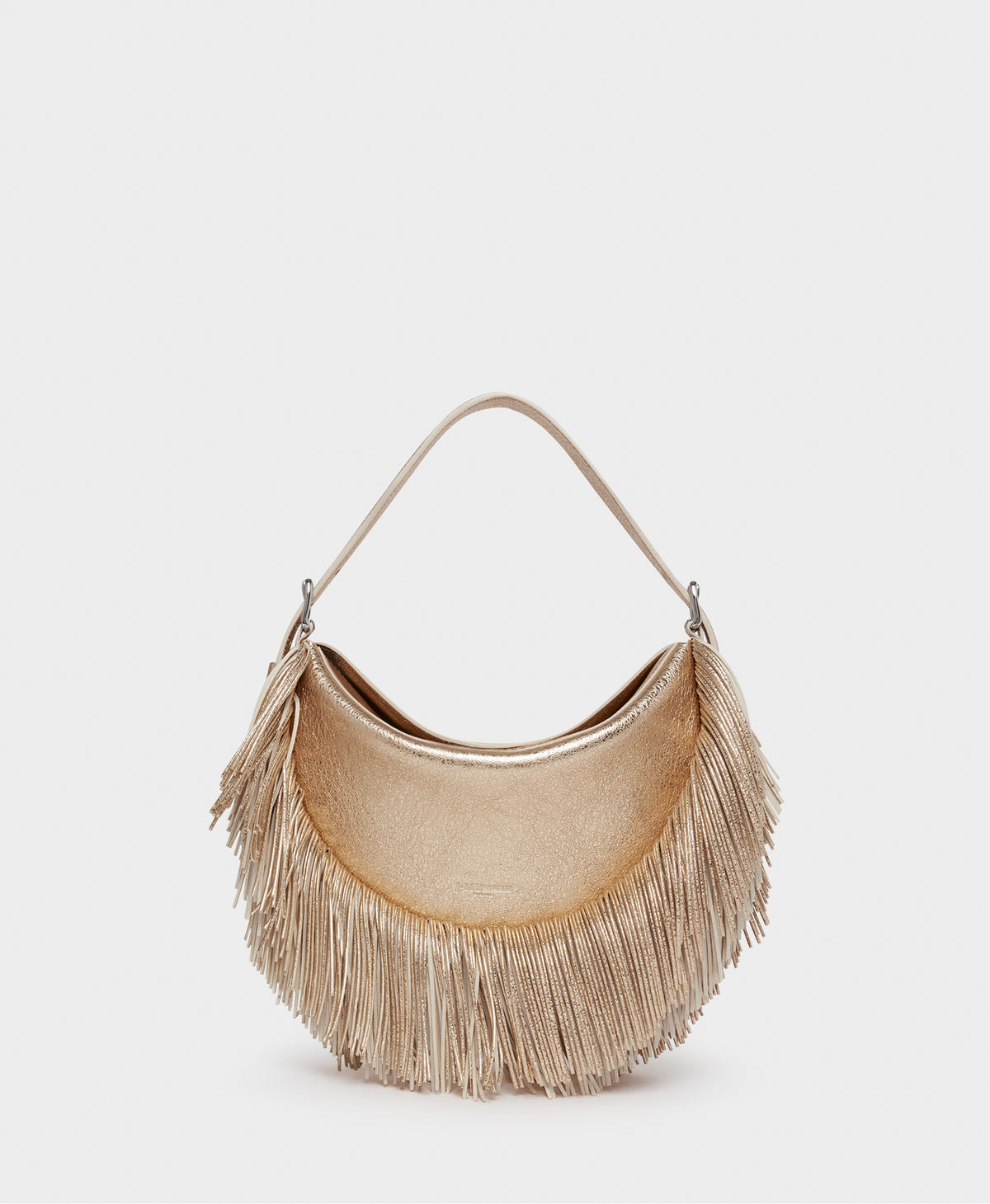 Designer Champagne Small Fiesta Bag | J&M Davidson