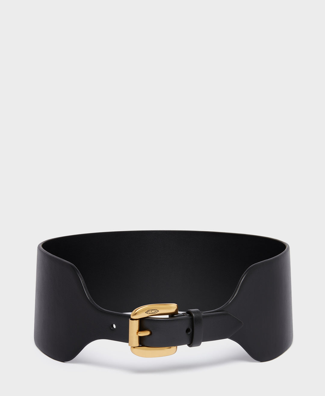 Black wide waist belt hotsell